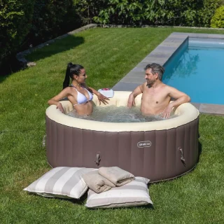 Opblaasbare verwarmde spa 800 liter - 180 x 180 x 65 cm voor ultieme ontspanning