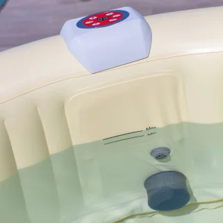 Opblaasbare verwarmde spa 800 liter - 180 x 180 x 65 cm voor ultieme ontspanning