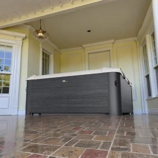 Luxe Oslo Plus Jacuzzi Spa – 6 Persoons Opblaasbare Whirlpool met 128 Massage Jets, Hydrojets, LED Verlichting & Verwarming – Hometotry
