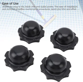 Opblaasbare Hot Tub gatplug Vervanging Rubberen Filterstopper LAY-Z-SPA Eenvoudige Installatie Voorkomt Wateroverstromingen
