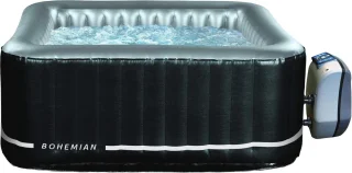 Opblaasbare vierkante Spa 2 + 2 zits voor binnen en buiten - Comfortabele Wellness ervaring