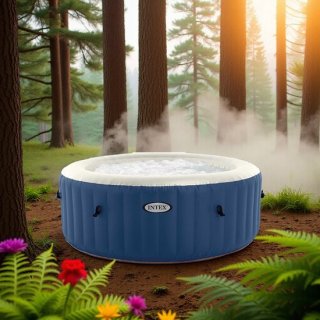 Luxe Opblaasbare Jacuzzi & Whirlpool – 4 Personen – 100 Massage Jets – Ø 180 cm – 40°C Verwarming – Inclusief Afdekhoes & Filter – Binnen & Buiten Hometotry review