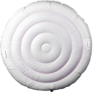 Round Inflatable Hot Tub Cover with Handle, 4.5ft Rainproof Insulated Hot Tub Lid for Outdoor Inflatable Round Hot Tub, Portable Hot Tub Cover for Round