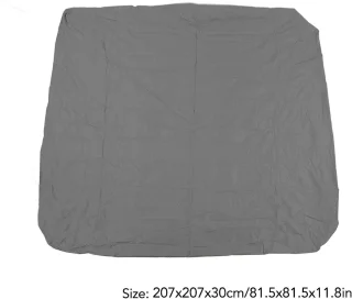 Waterdichte Badkuip SPA Cover - 190 cm - Polyester - Grijs - Waterproof - Beschermhoes - Hot Tub.