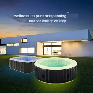 Opblaasbare Jaccuzi - Opblaasbare Hottub - Opblaasbare Jacuzzi 6 Personen - 180cm - 1000L