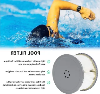 2-pack vervangingsfilters voor MSPA FD2089