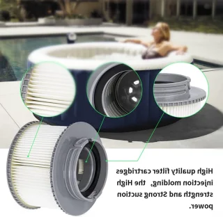 2-pack vervangingsfilters voor MSPA FD2089