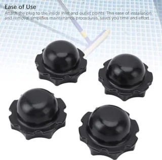 4-pack P6575 rubberen filterstopkap voor opblaasbaar bubbelbad