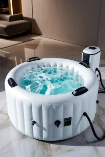 4-persoons opblaasbare whirlpool Ø150 x 65 cm, Vormvaste Spa