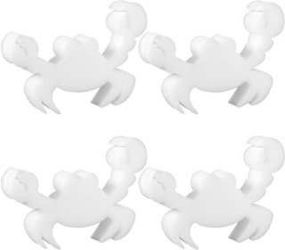 4 stuks krabvormige schuimspons voor bubbelbad wit review
