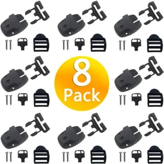 8 stuks spa-hot-tub-coverclips met sleutels
