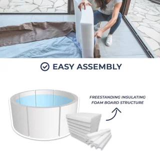 Achthoekige Draagbare Spa 4-6 Personen