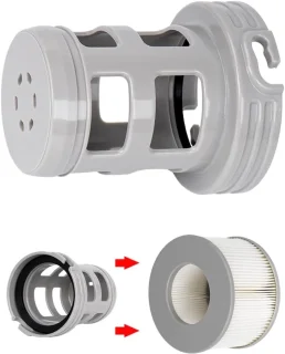 Aladdien vervangingsfilters voor opblaasbare hot tub, 6 stuks
