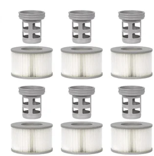 Aladdien vervangingsfilters voor opblaasbare hot tub, 6 stuks