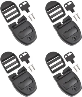 Allecto hot tub cover clips reparatieset zwart