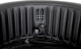 Alta Furniture Bubble Spa Deluxe Opblaasbare Hottub Zwart