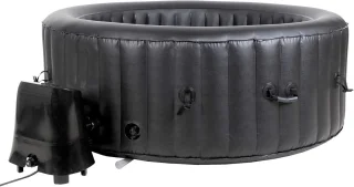 Alta Furniture Bubble Spa Deluxe Opblaasbare Hottub Zwart