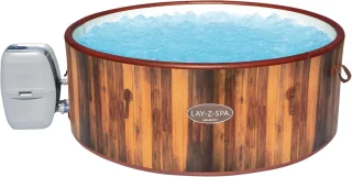 Alta Furniture Helsinki FortiFiber Spa - Ronde hout-look hottub Ø180x66 cm