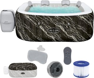 De Alta Furniture Hollywood Marble Spa Whirlpool (180x180x66 cm) in één oogopslag