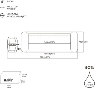 Alta Furniture Honolulu FreezeGuard AirJet Spa - Ronde Hottub