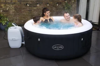 Alta Furniture Miami FreezeShield AirJet Opblaasbare Hottub Ø180x66 cm 4 Pers