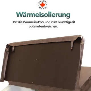 Alta Furniture PRO-Shield Hottub- en Spa Afdekking 213x213 cm Bruin