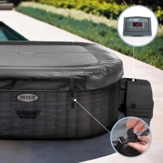 Alta Furniture Smart Luxe Greywood Deluxe Opblaasbare Spa