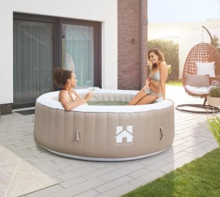 Wat vinden we goed aan de Alta Furniture St. Moritz Beige WinterPro Opblaasbare Hottub