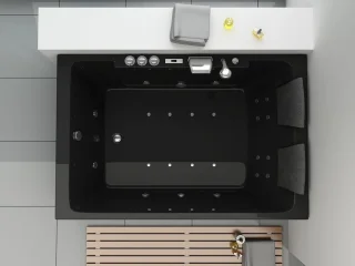 Alta Furniture Torino Supreme HydroSpa 180 x 120 Binnenwhirlpool