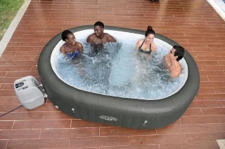 Altameubel Premium Mauritius Oval AirJet - Opblaasbare Spa