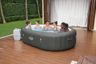 Altameubel Premium Mauritius Oval AirJet - Opblaasbare Spa