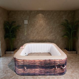 De AquaComfort Opblaasbare Whirlpool Spa in één oogopslag