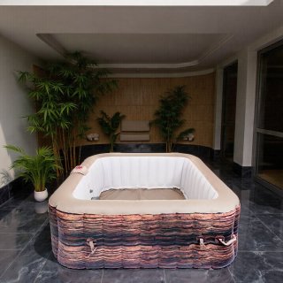 Wat vinden we goed aan de AquaComfort Opblaasbare Whirlpool Spa