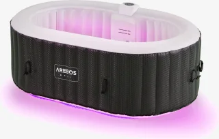 AREBOS Bubbelbad 190x120 cm