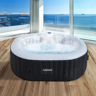 AREBOS Bubbelbad 190x120 cm