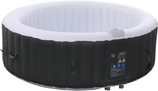 Arebos Opblaasbare Hottub 6 Persoons 1000L