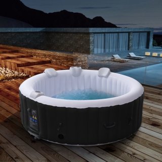 Arebos Opblaasbare Hottub 6 Persoons 1000L