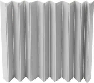 Badkuiphoes opvouwbaar waterdicht wit 75 x 170 cm