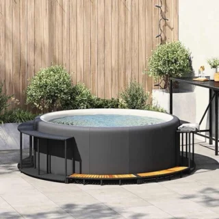 Badtuit spa omranding voor hottub