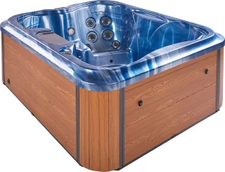 BELIANI ARCELIA Whirlpool buitenbad 215 x 180 cm