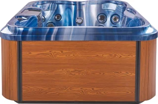 BELIANI ARCELIA Whirlpool buitenbad 215 x 180 cm