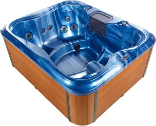 BELIANI ARCELIA Whirlpool buitenbad 215 x 180 cm