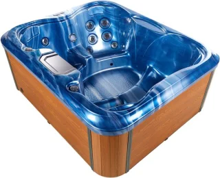 BELIANI ARCELIA Whirlpool buitenbad 215 x 180 cm
