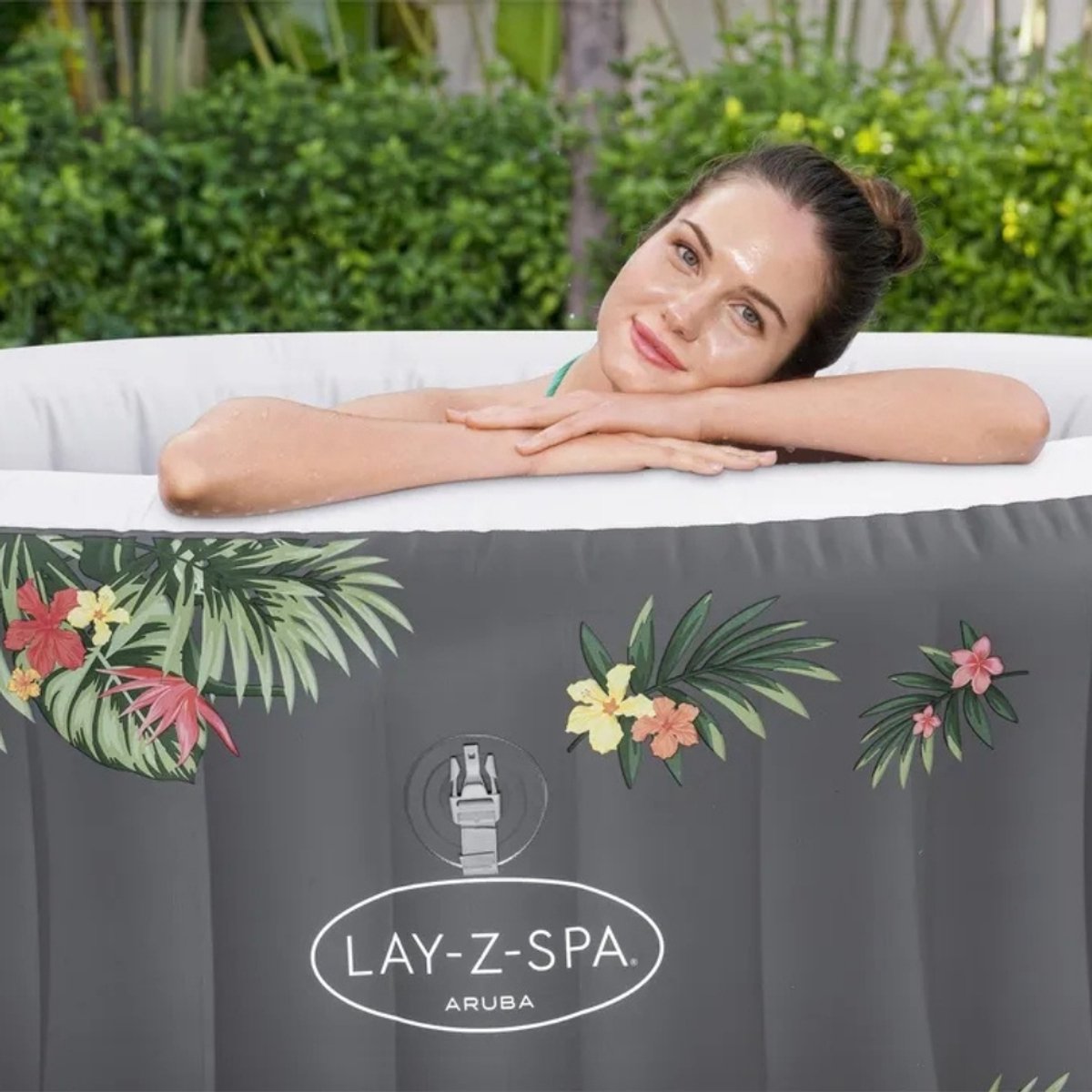 Bestway Lay-Z-Spa AirJet Aruba Opblaasbare Spa 170x66 cm