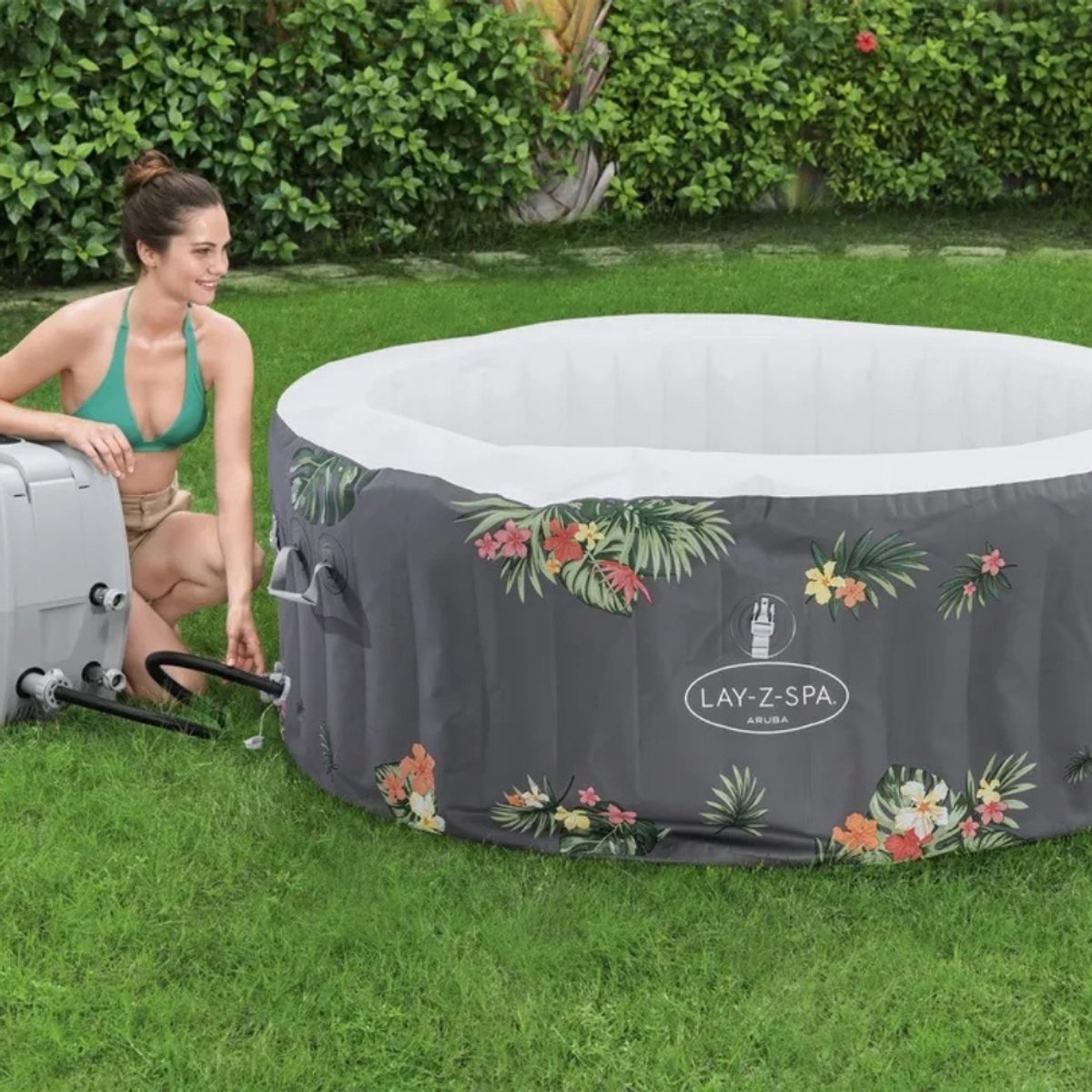 Bestway Lay-Z-Spa AirJet Aruba Opblaasbare Spa 170x66 cm