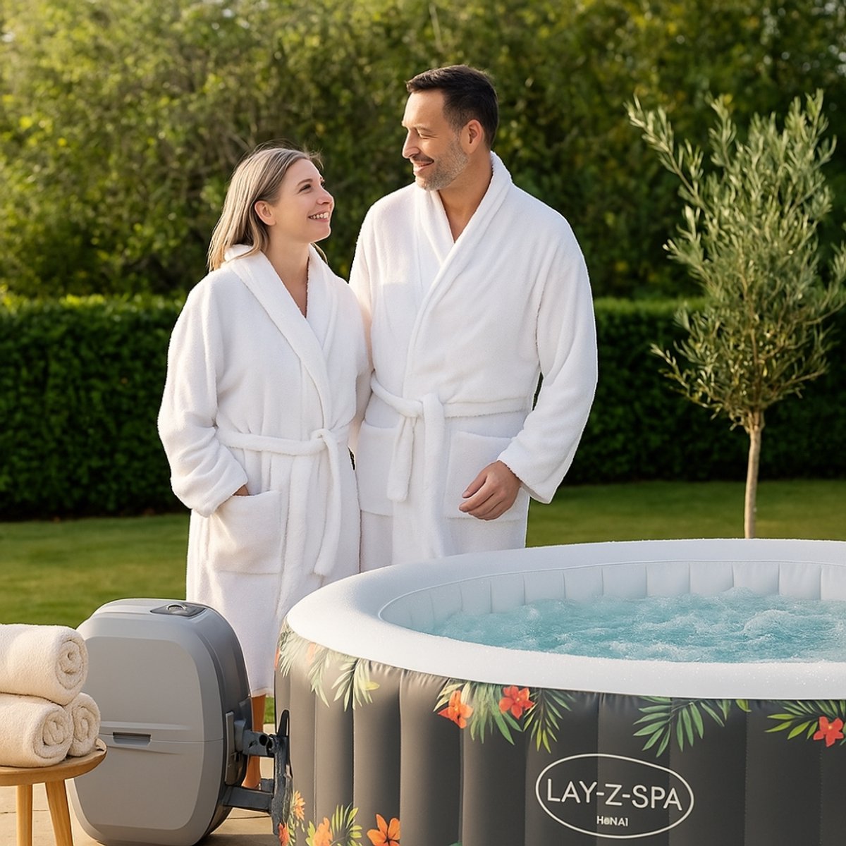 Bestway Lay-Z-Spa AirJet Aruba Opblaasbare Spa 170x66 cm