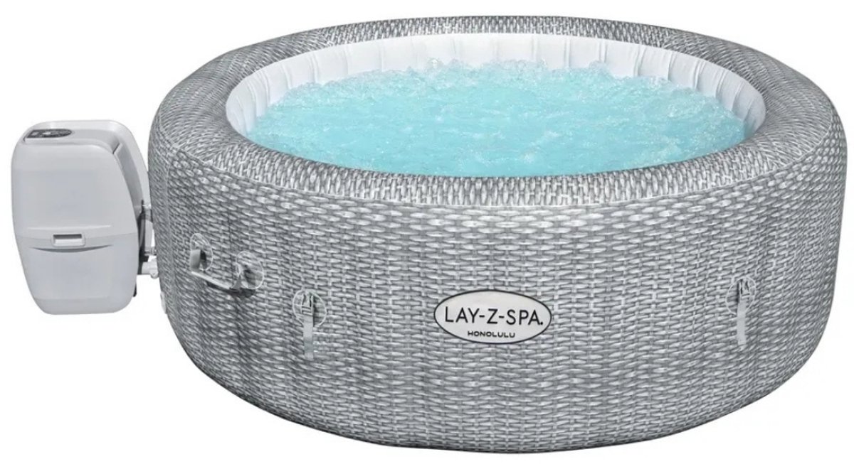 Bestway Lay-Z-Spa AirJet Honolulu Opblaasbare Spa Ø196x71 cm