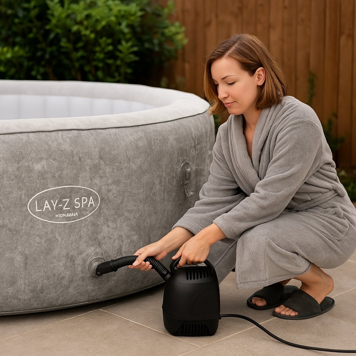 Bestway Lay-Z-Spa AirJet Zürich Opblaasbare Spa Ø180x71 cm