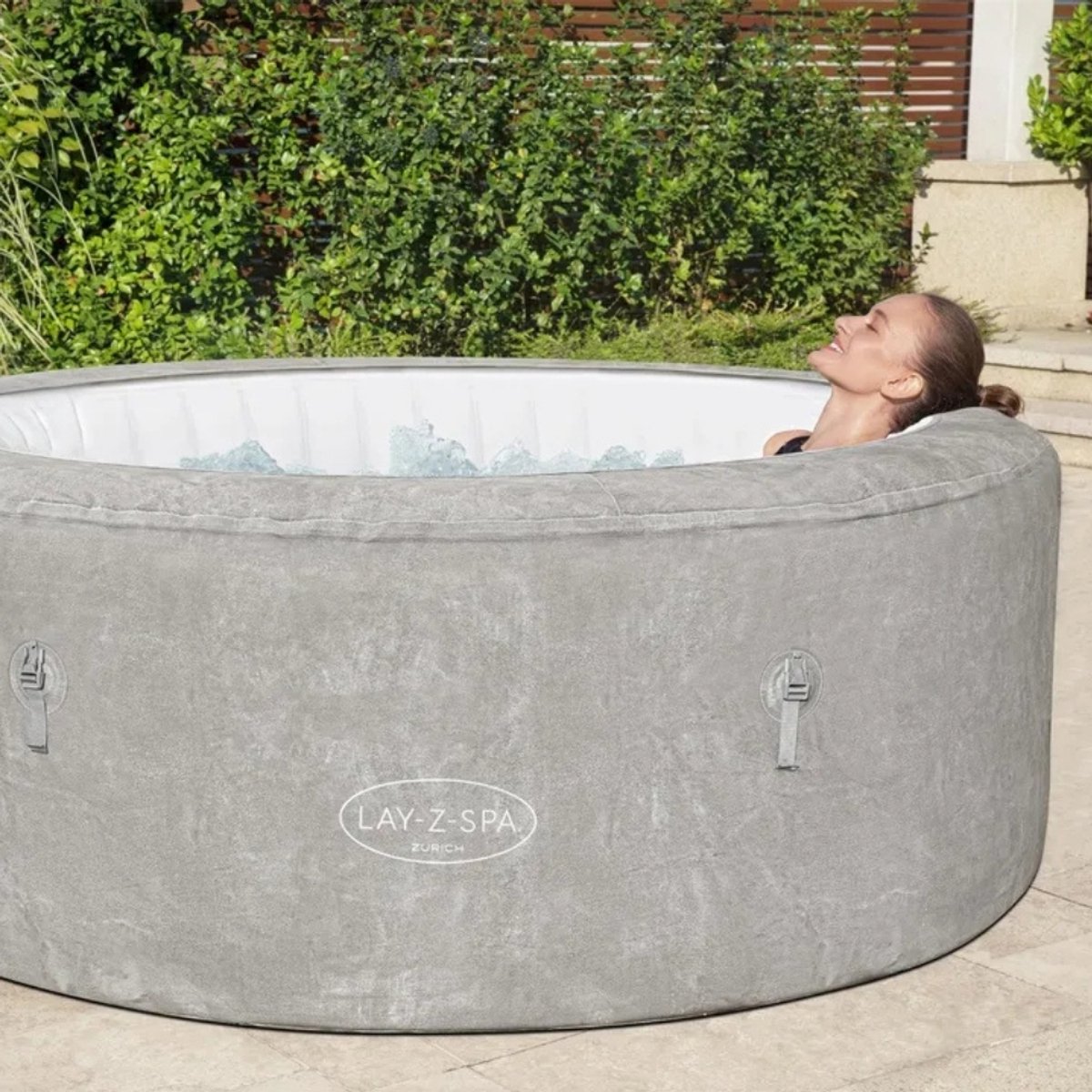 Bestway Lay-Z-Spa AirJet Zürich Opblaasbare Spa Ø180x71 cm