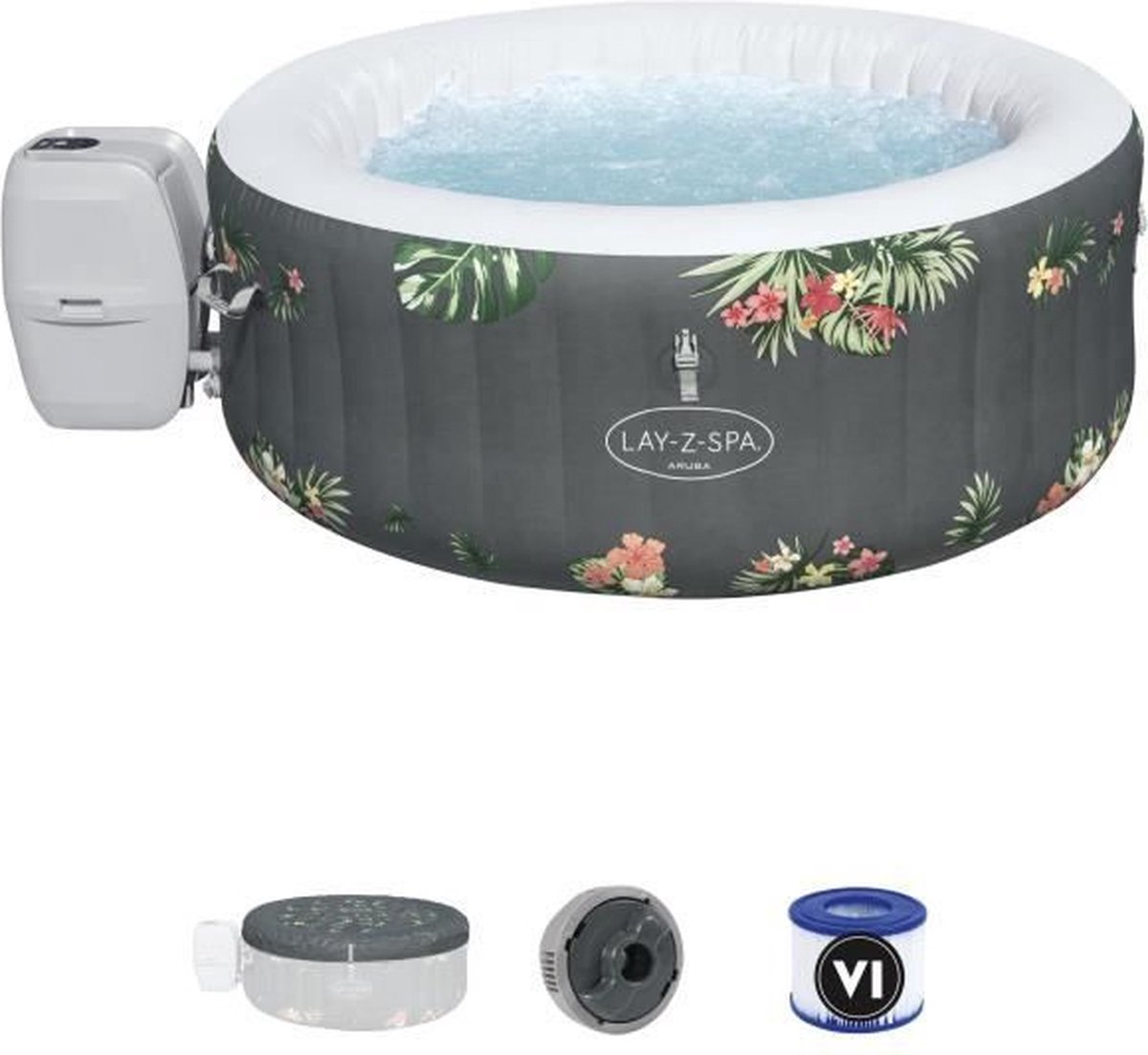 Bestway Lay-Z-Spa Aruba opblaasbare spa 170x66 cm
